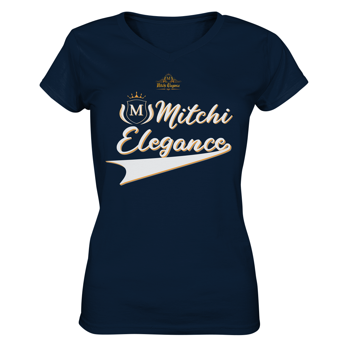 Mitchi Elegance  V-Neck Shirt